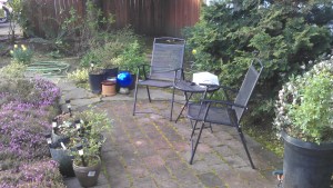 A quiet spot for conversation