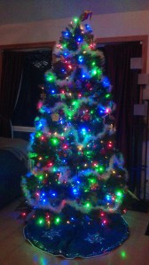 Changing the world - with twinkly lights. :-D