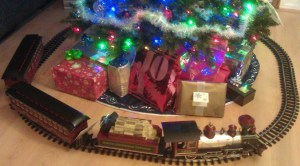 The holiday train my partner surprised me with this year. :-D
