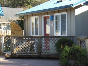 My wee home on the coast this weekend.