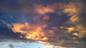 The calm of approaching twilight. Tomorrow is a whole new experience.