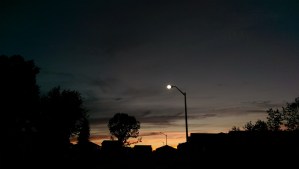 Another sunrise, another new day, another opportunity to savor the moment in front of me.