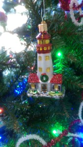 Ornaments as metaphors; love is a lighthouse.