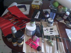 An artist at work? A student of life. I am having my own experience. (Your results may vary)