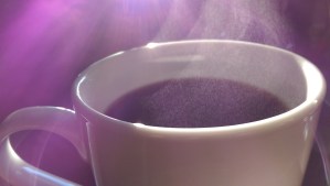 Just a cup of coffee and some lens flare; we bring the whimsy, the poetry, the music. Magic moments are created by our perception, and acceptance. 