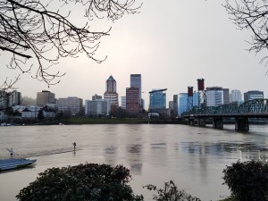 The view as I headed for home.